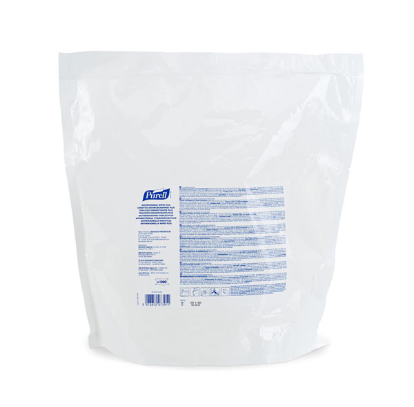 PURELL ANTIMICROBIAL WIPES 1200 REFILL - GJ9218-02