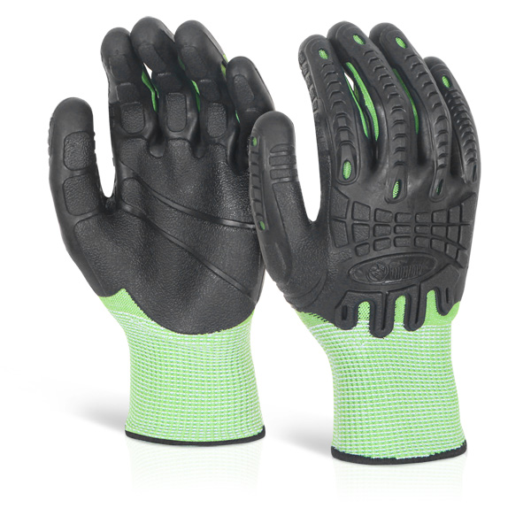 CUT RESISTANT FULLY COATED IMPACT GLOVE - GZ62G